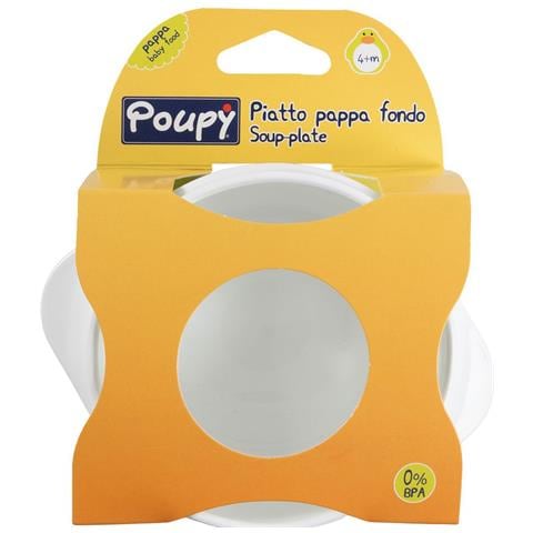 Piatto Pappa Fondo Per Bimbi In Plastica - Foto 2