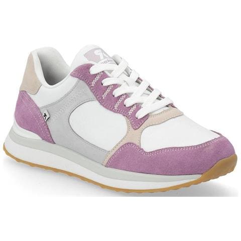 Leisure Trainers White Sneakers Pelle Scarpe Donna Bianco Eu 38, 42508-80 - Foto 1