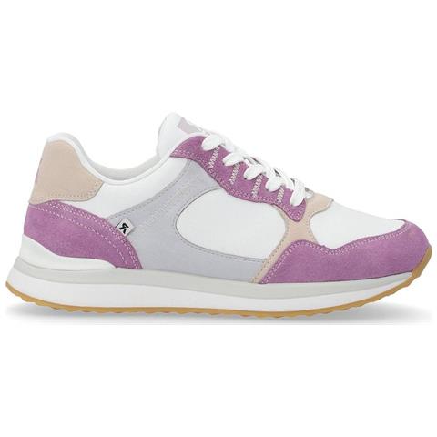 Leisure Trainers White Sneakers Pelle Scarpe Donna Bianco Eu 38, 42508-80 - Foto 2