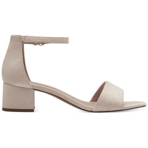 Nude Casual Part-open Sandals Sandali Tessile Scarpe Donna Beige Eu 40, 1-28201-42 251 - Foto 3