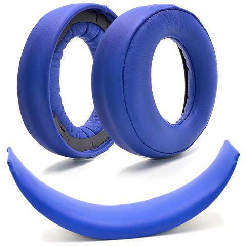 Fascia Di Ricambio Per Cuffie Wireless Sony Ps3 Ps4 7.1 Gold - Blu - Foto 1