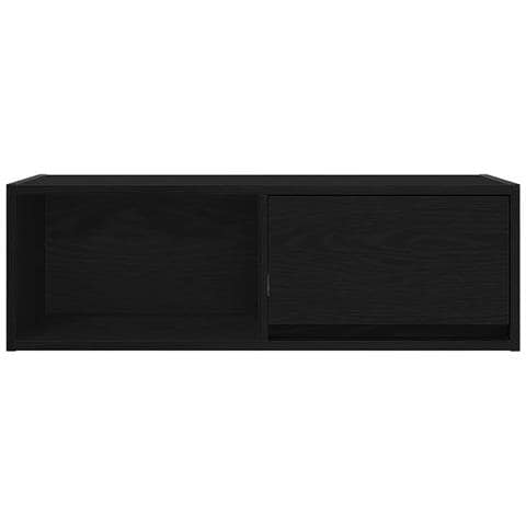 Mobili TV 2 pz Rovere Nero 80x31x25,5 cm in Legno Multistrato - Foto 2