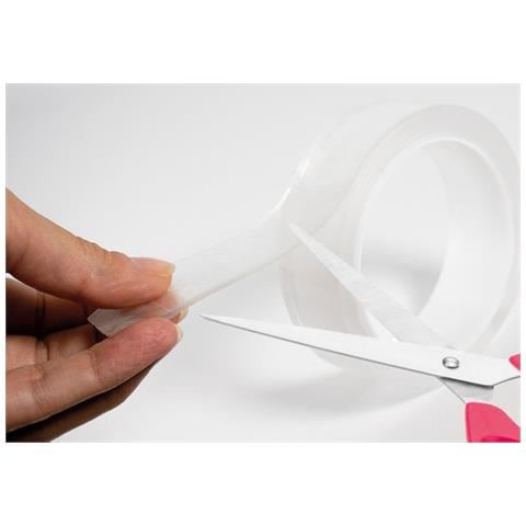 Nastro Biadesivo In Gel Trasparente 1 M X 30 Mm - Foto 2