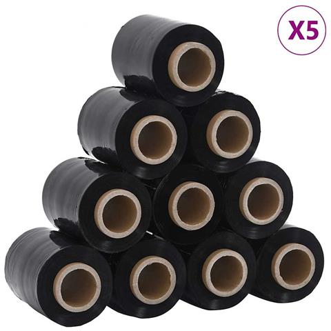 Film Estensibili 50 Pz Nero 23 M 10 Cm X 150 M - Foto 2