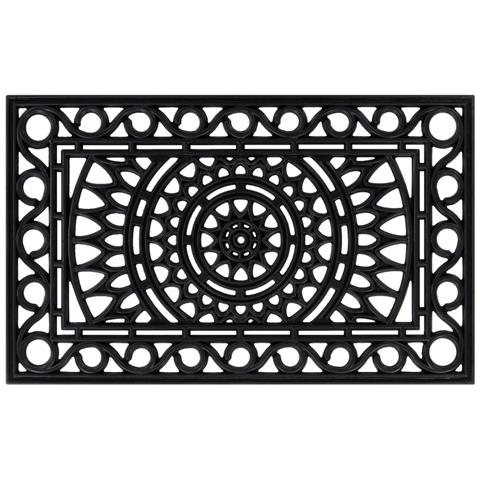 Zerbino Rettangolare 45x75 Cm In Gomma - Foto 1