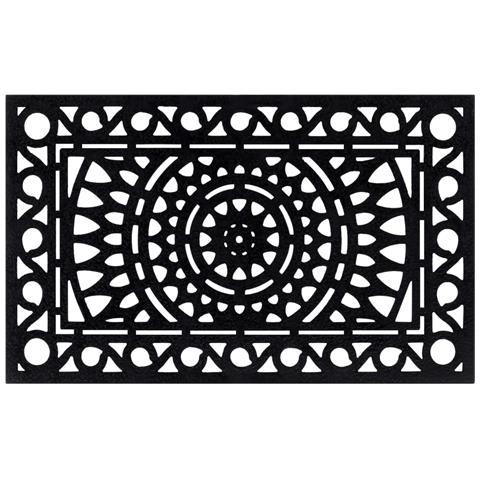 Zerbino Rettangolare 45x75 Cm In Gomma - Foto 2