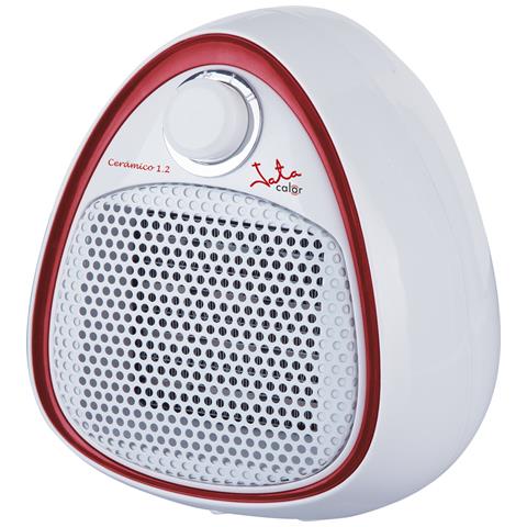 TC73 stufetta elettrica Interno Rosso, Bianco 1200 W Riscaldatore ambiente elettrico con ventilatore - Foto 1