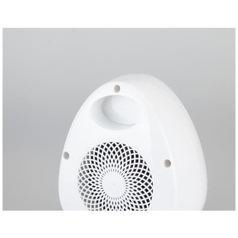 TC73 stufetta elettrica Interno Rosso, Bianco 1200 W Riscaldatore ambiente elettrico con ventilatore - Foto 2