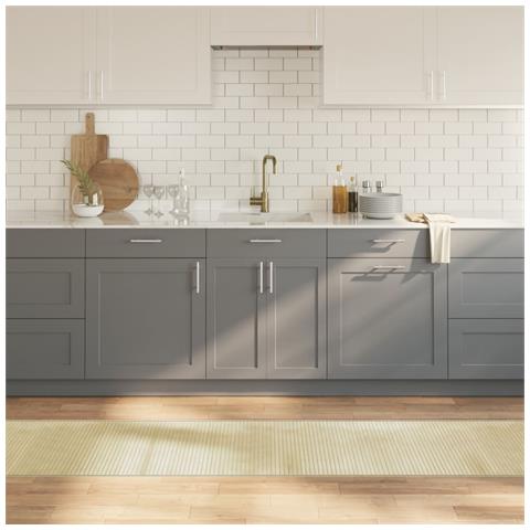 Tappeto Rettangolare Natura Chiaro 60x300 Cm In Bambù - Foto 8