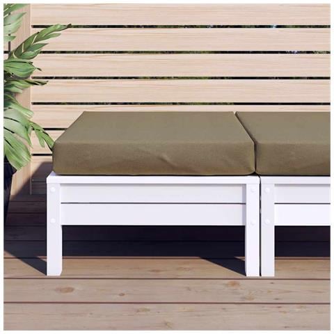 Cuscino Per Pallet Tortora Mélange 60x60x9,5 Cm In Tessuto - Foto 2