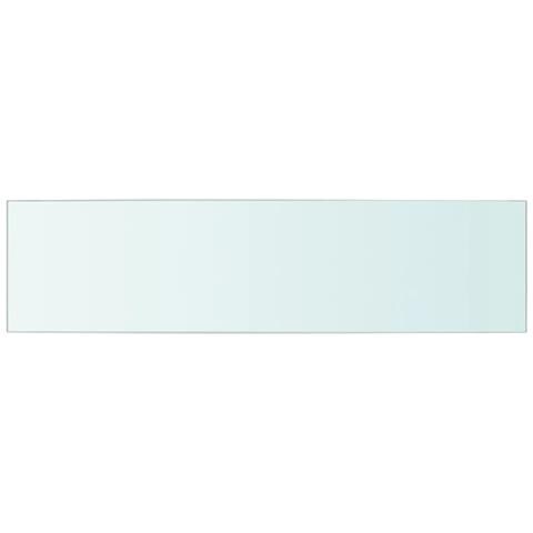 Lusso Casadino -  Mensole In Vetro Trasparente 2 Pz 60x15 Cm - Foto 3