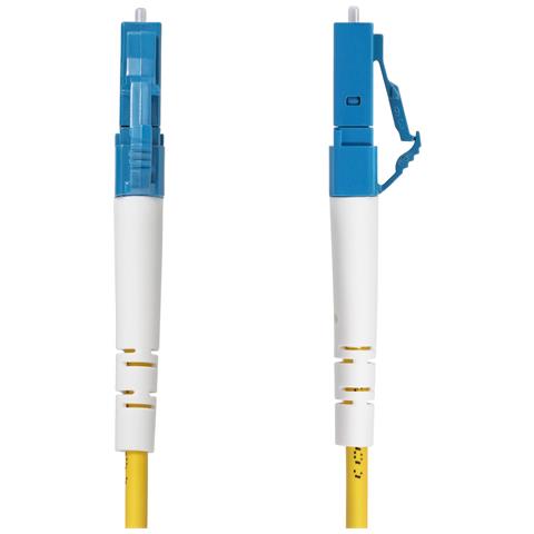 Cavo in fibra ottica simplex monomodale OS2 da LC a SC (UPC) da 3m, 9/125µm, 40G / 100G, Insensibile alla piegatura, Bassa perdita di inserzione, Cavo patch in fibra LSZH - Foto 2