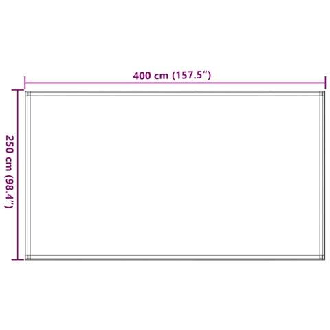 Tappeto da Tenda Sabbia 250x400 cm HDPE - Foto 7