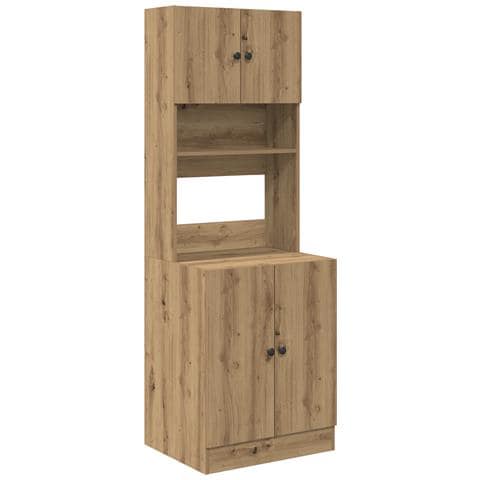 Armadio da cucina Rovere Artisan 60x50x180 cm Legno ingegnerizzato - Foto 1