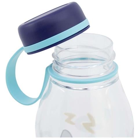 Borracca 650 Ml Stitch Per Bambini Con Tappo A Vite Palms, Trasparente - Foto 2