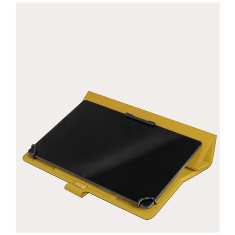 Universo 26,7 cm (10.5") Custodia flip a libro Giallo - Foto 2