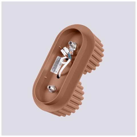 Lampada Da Soffitto Aura 2 Moka Gx53 Sl. 1808 - Minimalist Lampada A Soffitto Moka 8x21x10 Cm - Foto 8