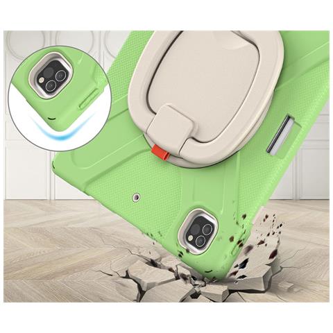 Custodia Per Ipad Pro 12.9"" Girevole Cavalletto E Alloggiamento Per Stilo Verde - Foto 4