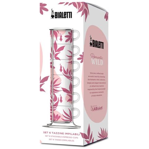 SS2024001 tazza Rosa, Bianco Espresso 1 pz - Foto 2