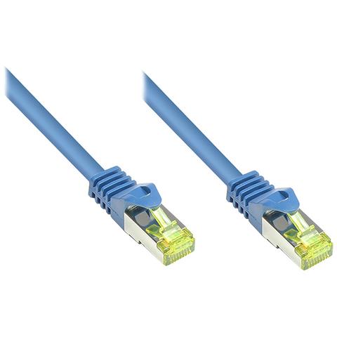 Cat7, 10m cavo di rete Blu S /FTP (S-STP) - Foto 1