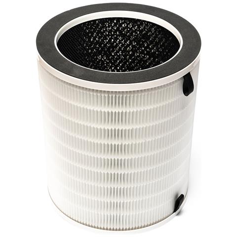 clean Ca-hepa 76x5 Filtro Di Ricambio H13 Hepa Purificatore D'aria Elimina Il 99,97% Delle Particelle Pre-filtro E Filtro A Carbone Attivoclean Bianco - Foto 2