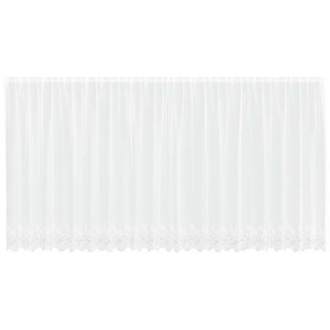 Tende con tende Bianco 500x100cm Poliestere - Foto 1