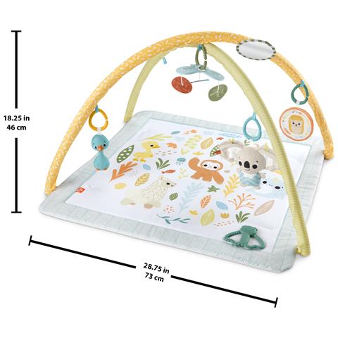 Sensimals HRB15 palestra per bambino e tappeto di gioco Tessuto, Plastica Multicolore Palestrina a tappeto per bambino - Foto 2