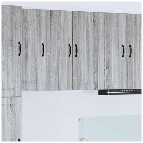 Mobile da cucina con lo scaffale Grigio Sonoma 30 x 31 x 80 cm - Foto 2