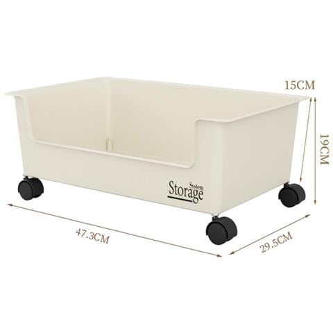 Contenitore Mobile Su Ruote - Organizer Da Scrivania Con Ruote A 360° - Foto 1