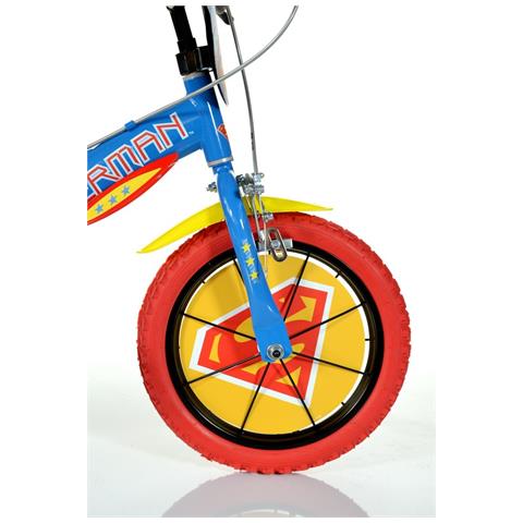 Bici Da Bambino Misura 14'' Art. 614-sm Bicicletta Da Bimbo Supereroe Linea Superman - Foto 3