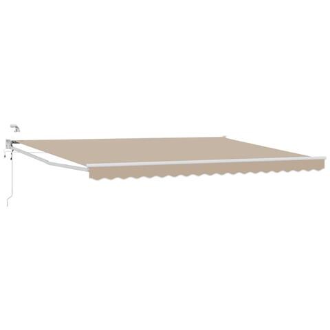 Tettuccio Elettrico Retrattile Beige 4 × 3 m - Foto 1