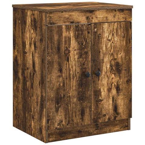 Set di mobili per il bagno Rovere Fumo Legno ingegnerizzato - Foto 10