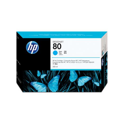 C4846a Cartuccia Ink Originale 80 Ciano per HP DesignJet 1000 Capacità 2200 Pagine - Foto 2