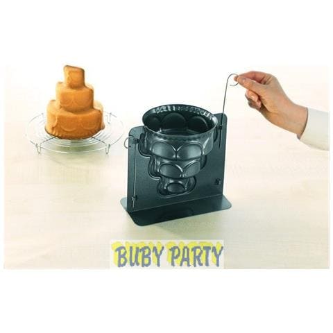 3 Stampi Ciambella Monouso Per Cottura In Forno 1 Kg - Foto 2