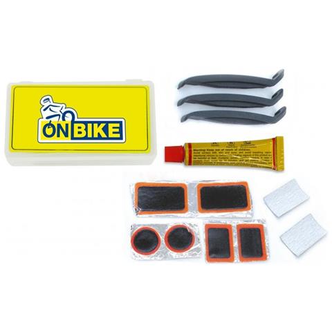 Kit Riparazione Comprensivo 2 Toppe Tonde Diam. 25mm Linea Standard Bici - Foto 1
