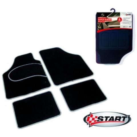 Set Completo Tappeti Per Auto Diamante Rivestimenti Abitacolo Automobile - Foto 1