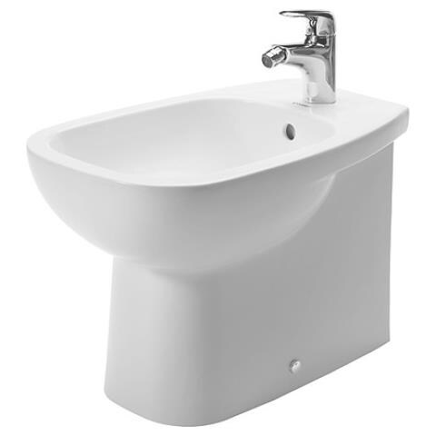 Bidet A Pavimento Filo Parete,, D-code Art. 224110, Bianco - Foto 2