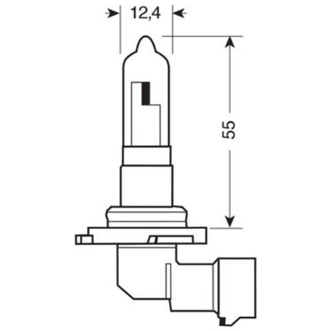 Cp. lampade Hb3/9005-60w12v Blu-xe Plastic Box - Foto 2