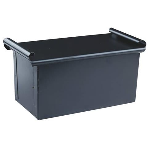 Bacinella Carre Con Coperchio Cm 40 Ferro Blu - Foto 1