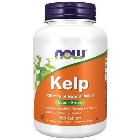 Kelp Natural Iodine 150mcg 200 Vtabs - Fonte Di Iodio - Foto 2