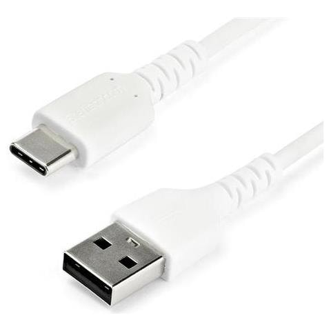 2m Durable Usb 2.0 To Usb C Cable White Aramid Fiber - Foto 1