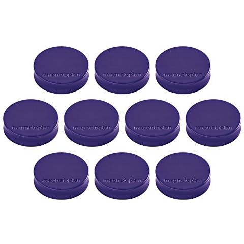 Ergo Magnete Medium, Diametro 30 x 8 mm, 10 pezzi Violett - Foto 1