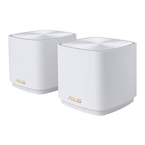 ZenWiFi AX Mini (XD4) Sistema Mesh WiFi 6 Dual-Band AX1800 Coppia di Router - Bianco - Foto 1