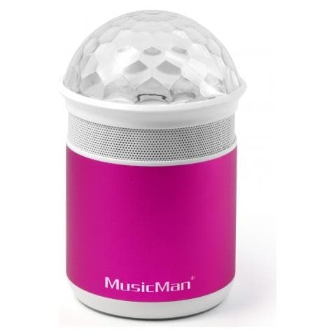 MusicMan BT-X17 Speaker 1-Via 4W Bluetooth - Rosa - Foto 1