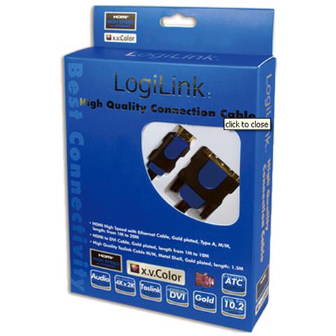 CHB3105, 5m, HDMI, DVI-D - Foto 1