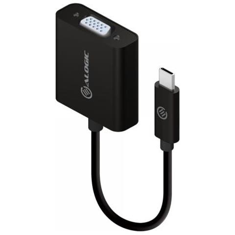UCVGA-ADP cavo di interfaccia e adattatore USB-C VGA Nero - Foto 1