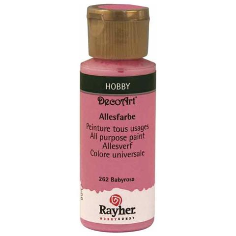 Pittura Acrilica Opaca Multiuso 59 Ml - Rosa - Foto 1