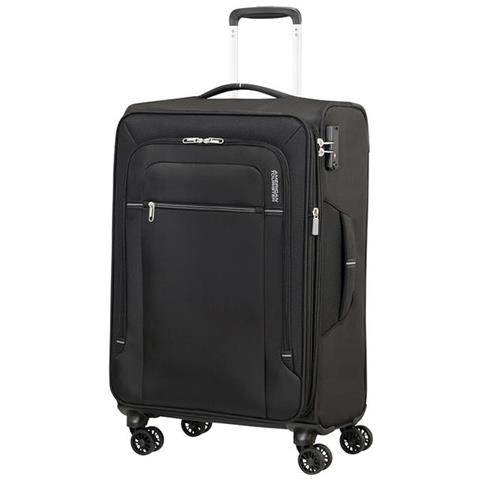Trolley Crosstrack Spinner 67/24 Tsa Exp Black Grey Med Scelta= p Black Grey - Foto 1
