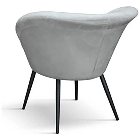 Elissia - Poltrona Moderna In Velluto - Foto 2