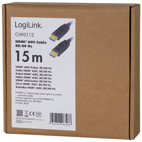 CHF0112 cavo HDMI 15 m HDMI tipo A (Standard) Nero - Foto 5